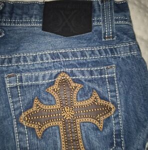 Mens Xtreme Couture Jeans 30x30 Straight